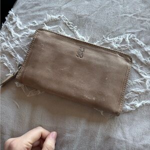 A.S.98 Tan Leather Wallet